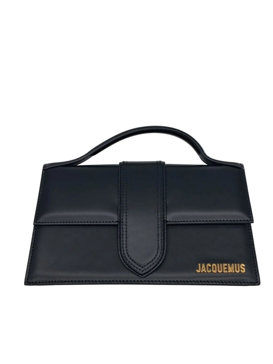 JACQUEMUS GRANDE BAMBINO NERO/ORO