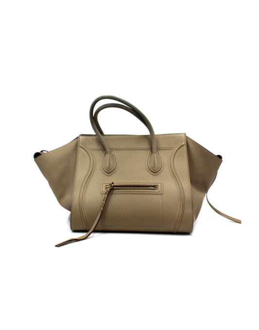 Celine Phantom Leather Beige