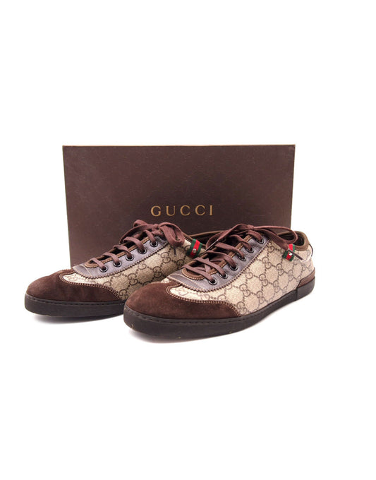 Gucci Sneakers GG Brown
