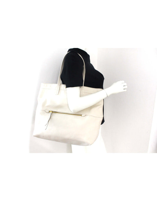 Miu Miu Shopping Pelle Bianco