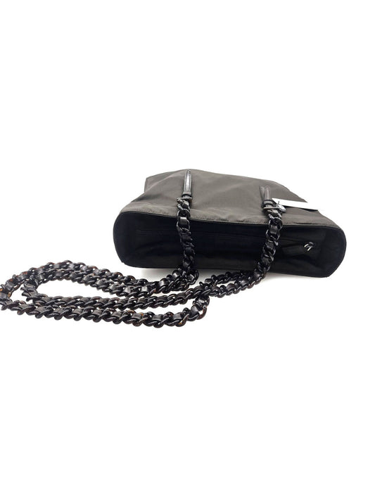 Prada Shopping Canvas Testa di Moro